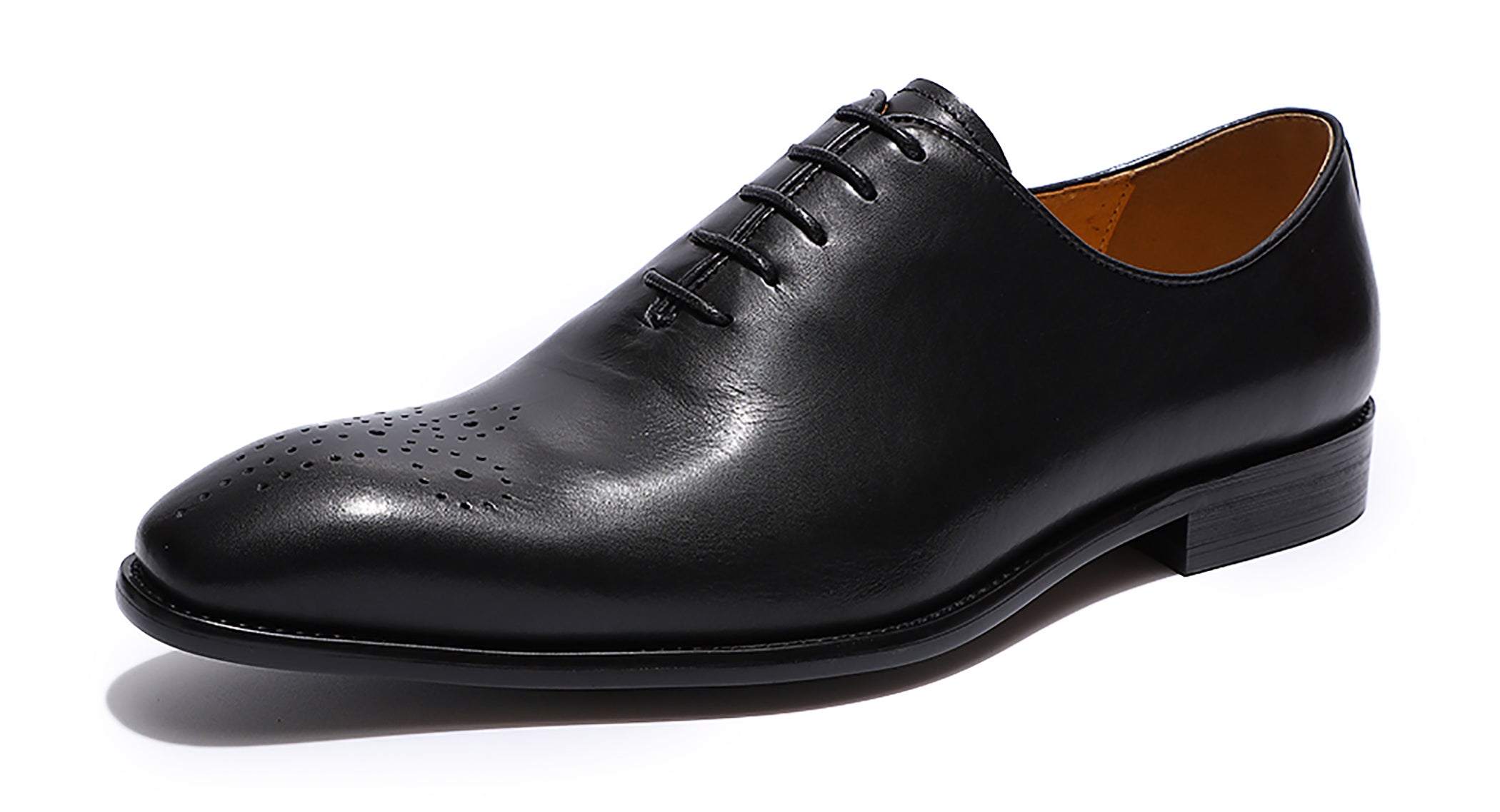 Zapatos Oxford de moda hechos a mano para hombre