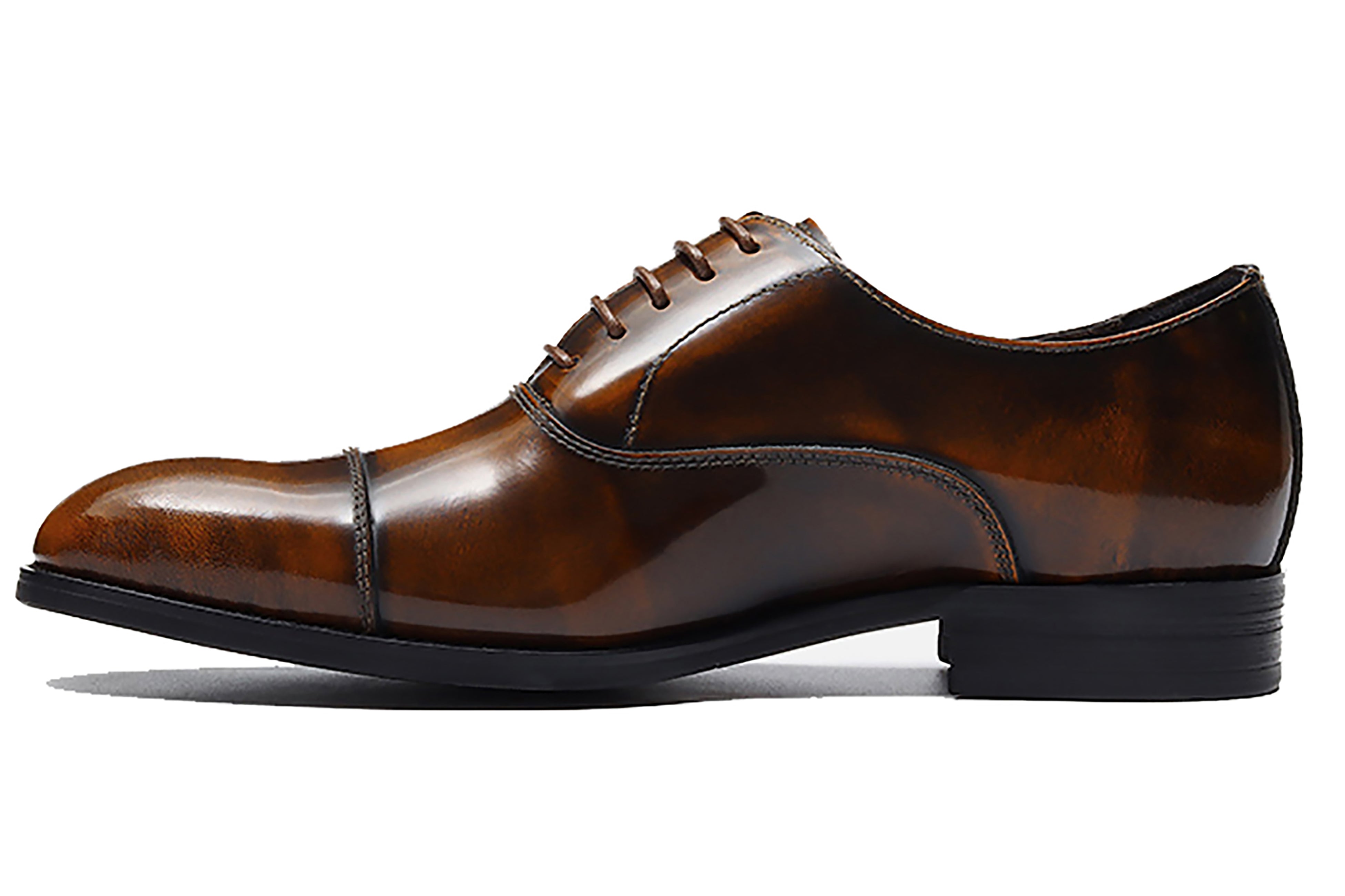 Zapatos de esmoquin de cuero para hombre Vestido formal Oxford