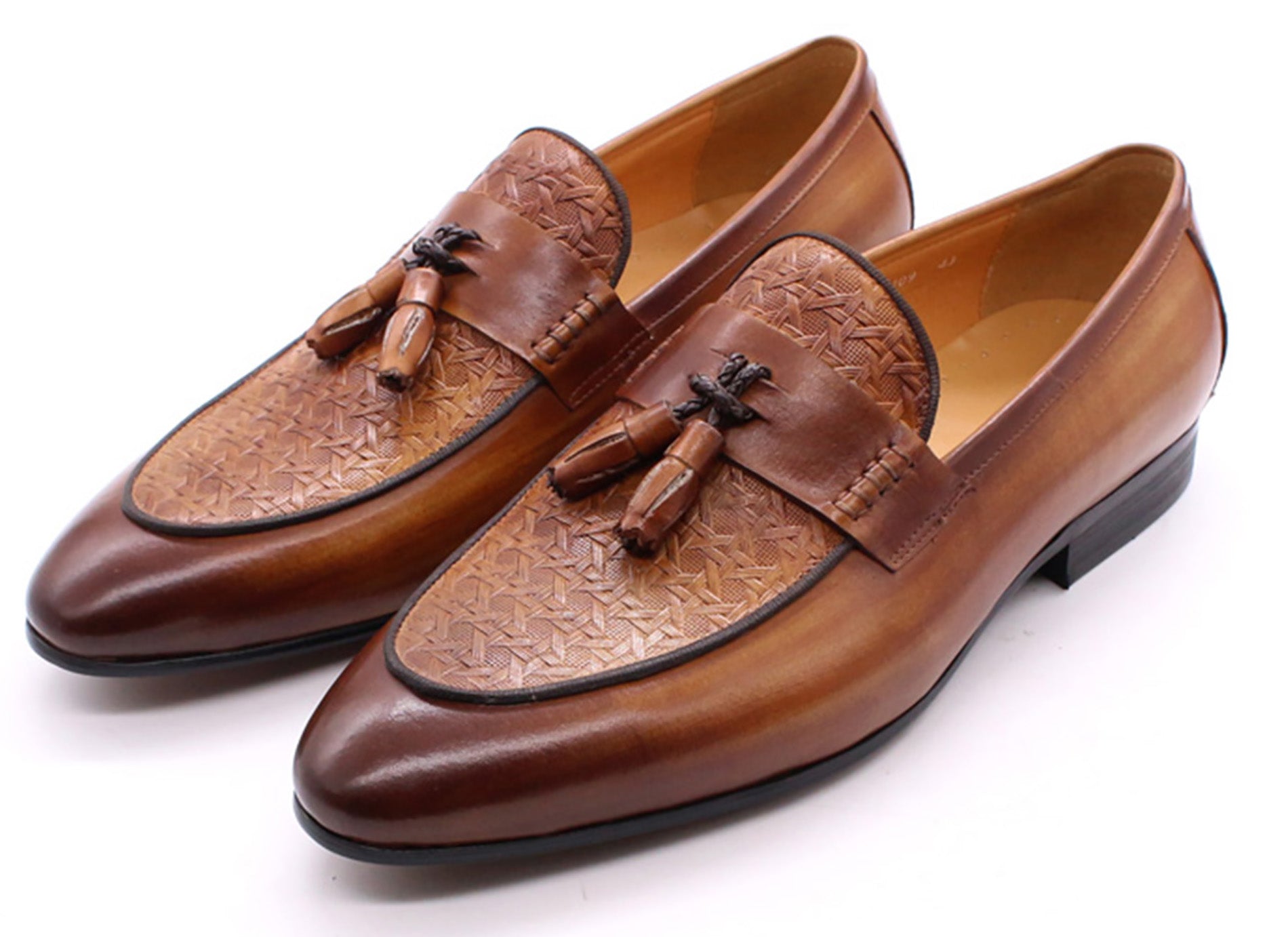 Men's Formal Dress Silp On Tassel Loafers