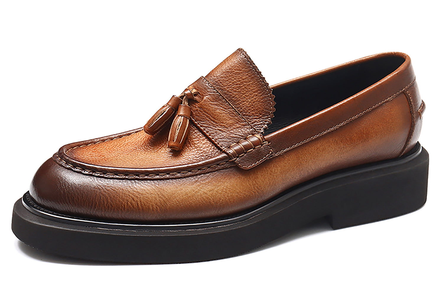 Mocasines formales con borlas para hombre