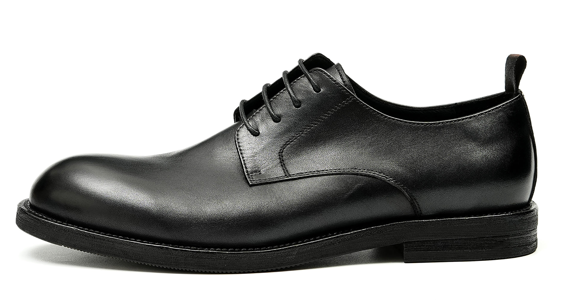 Men's Plain Toe Derby Dress Formal Shoes