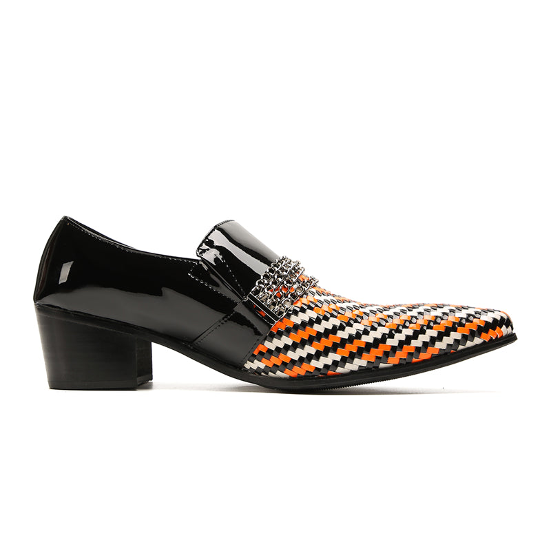 Men's Woven Penny Western Loafers