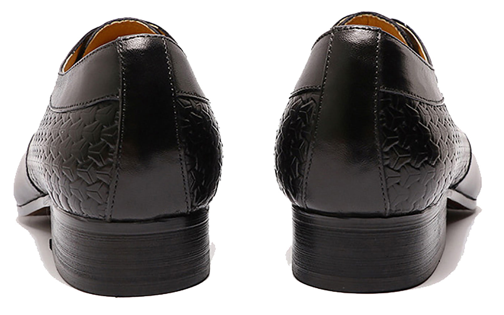 Zapatos Oxford de esmoquin hechos a mano para hombre