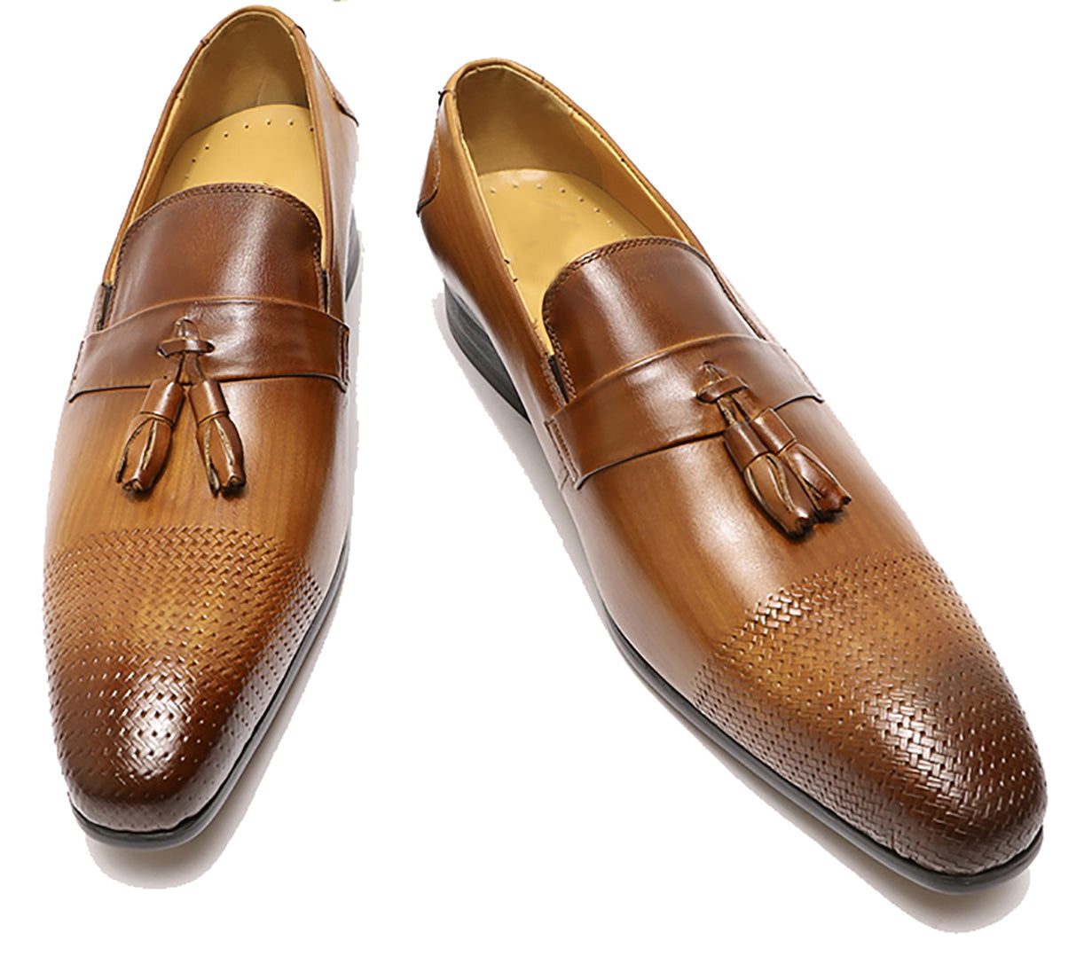 Men's Handmade Classic Dress Tassel Loafers