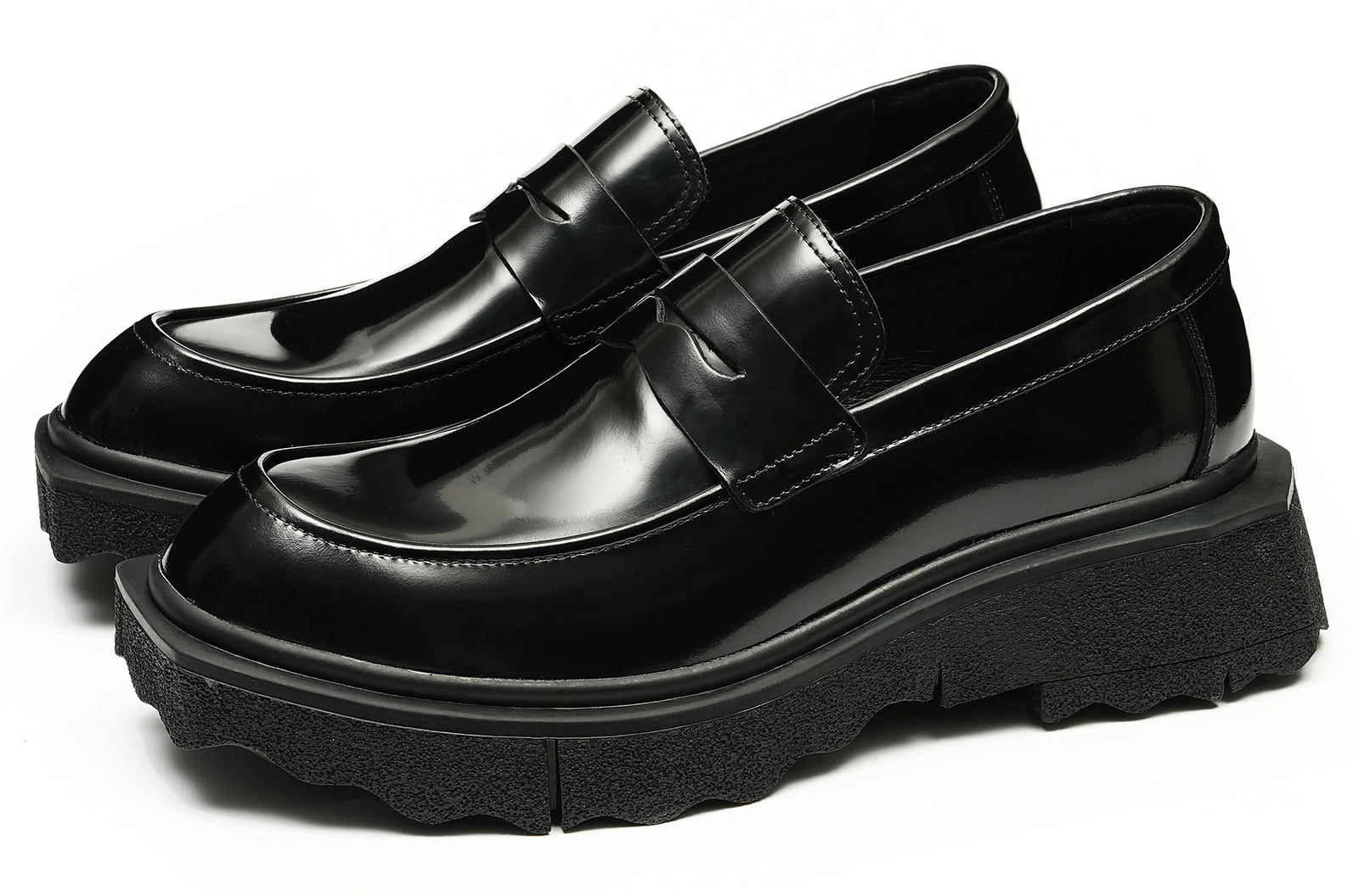 Men's Fashion Thick Sole Penny Loafers