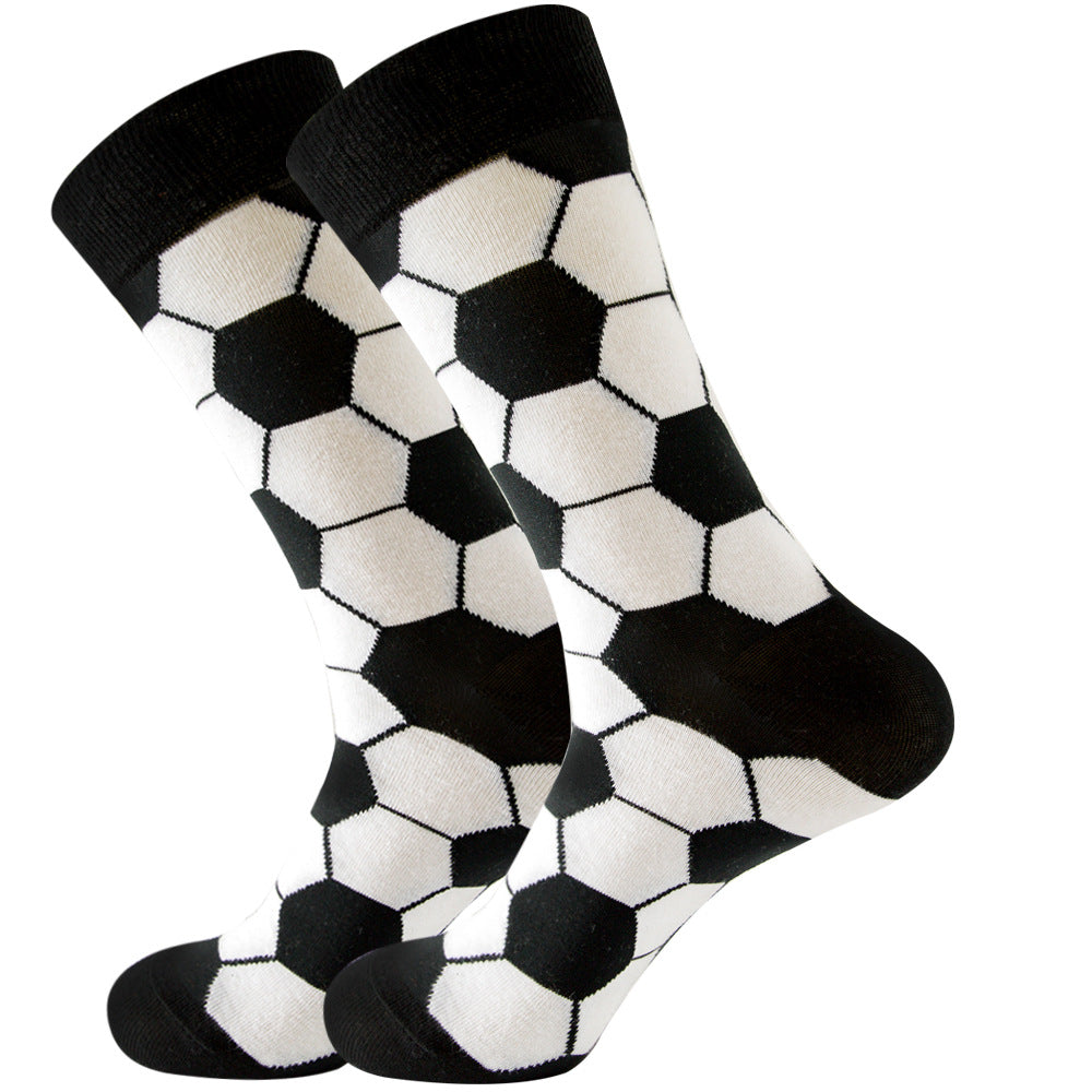 Soccer Cotton Socks 1 Pair Set