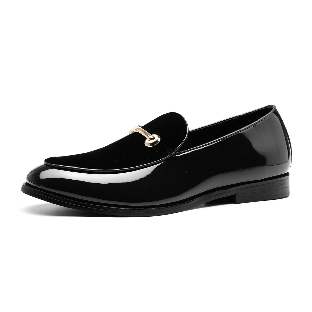 Men's Suede Horsebit Smoking Loafers