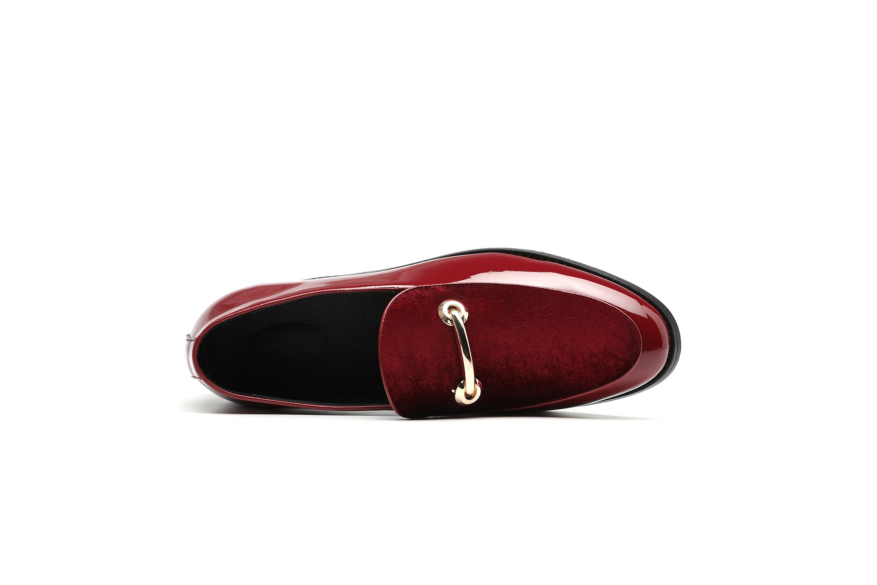 Men's Suede Horsebit Smoking Loafers