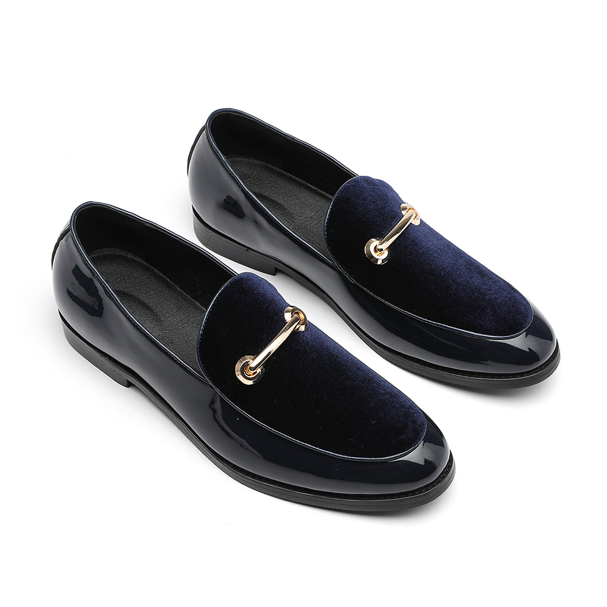 Men's Suede Horsebit Smoking Loafers