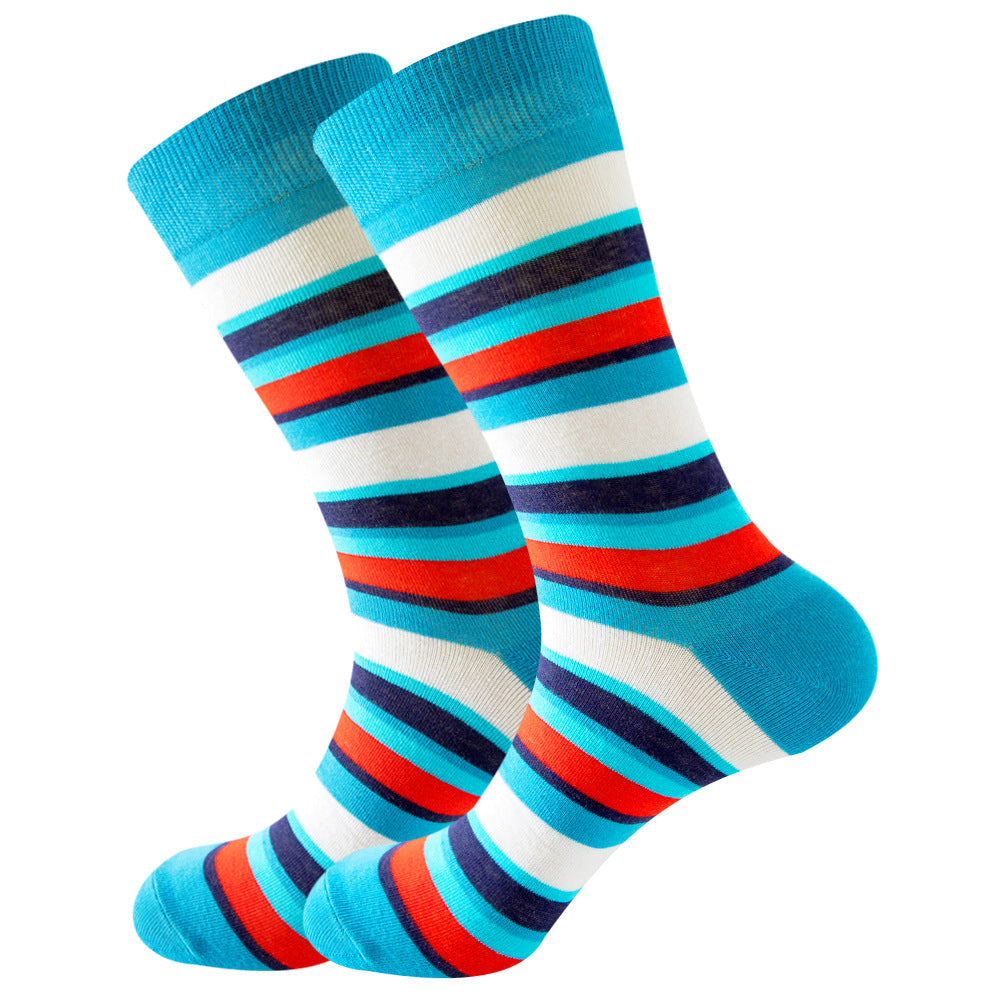 Rainbow Cotton Socks 1 Pair Set