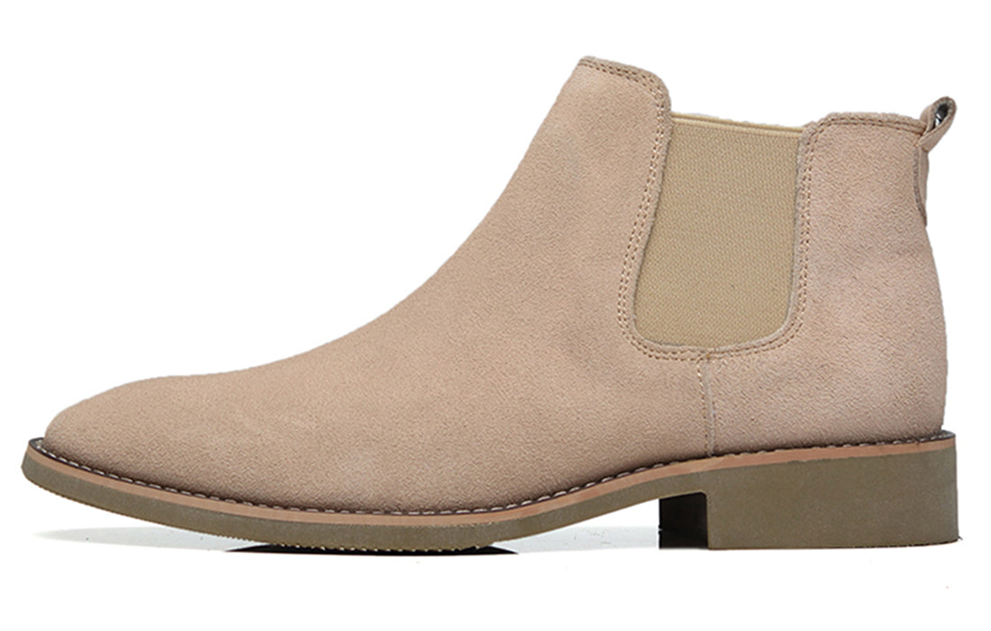 Men's Suede Leather Chelsea Boots