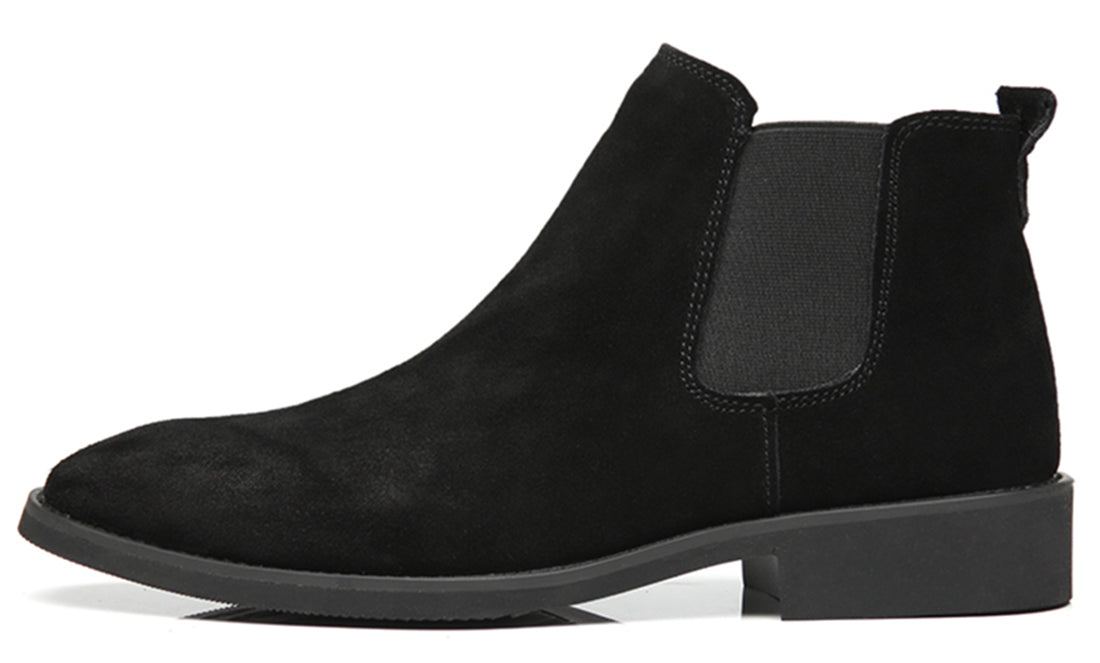 Men's Suede Leather Chelsea Boots