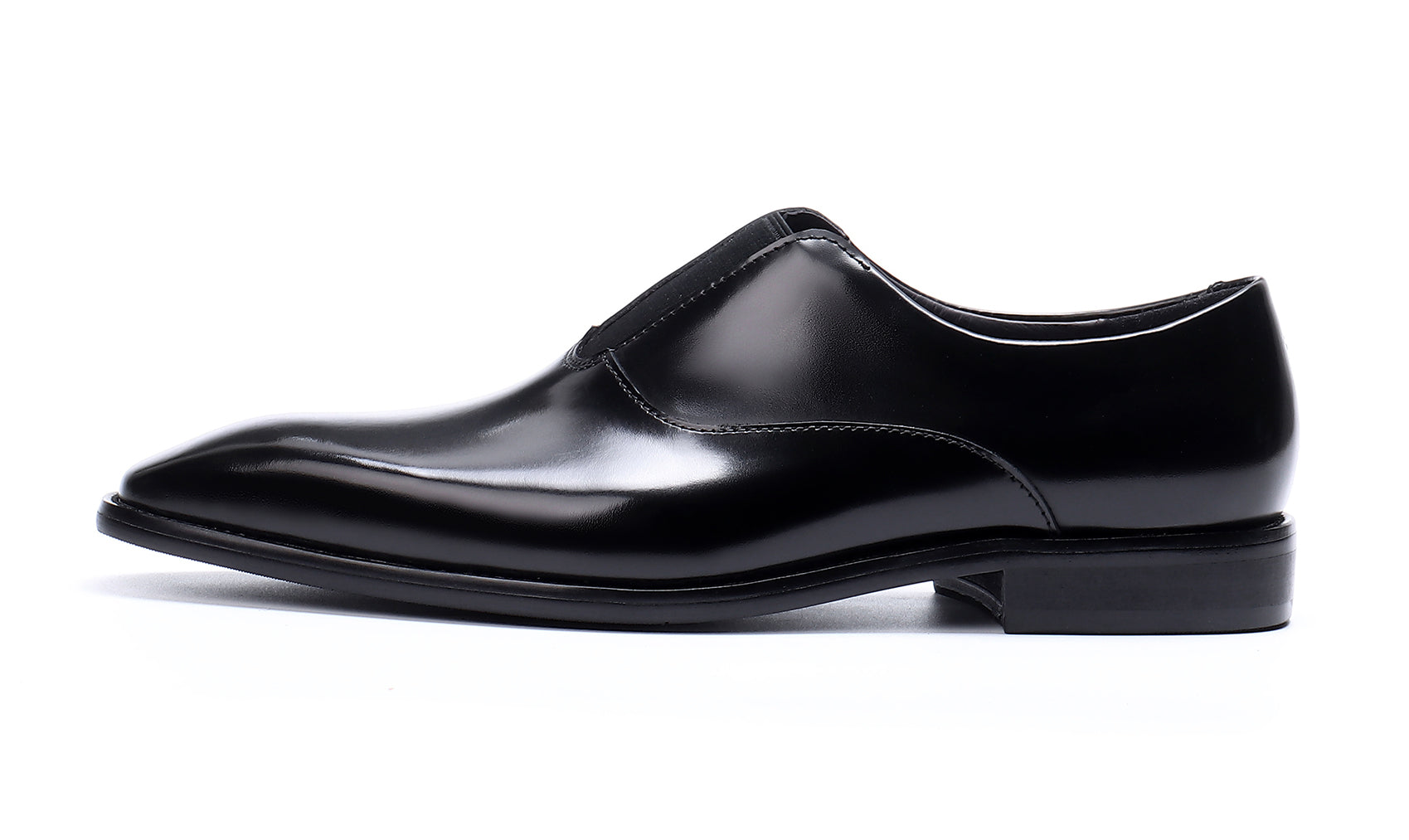 Mocasines de cuero formales de vestir para hombre