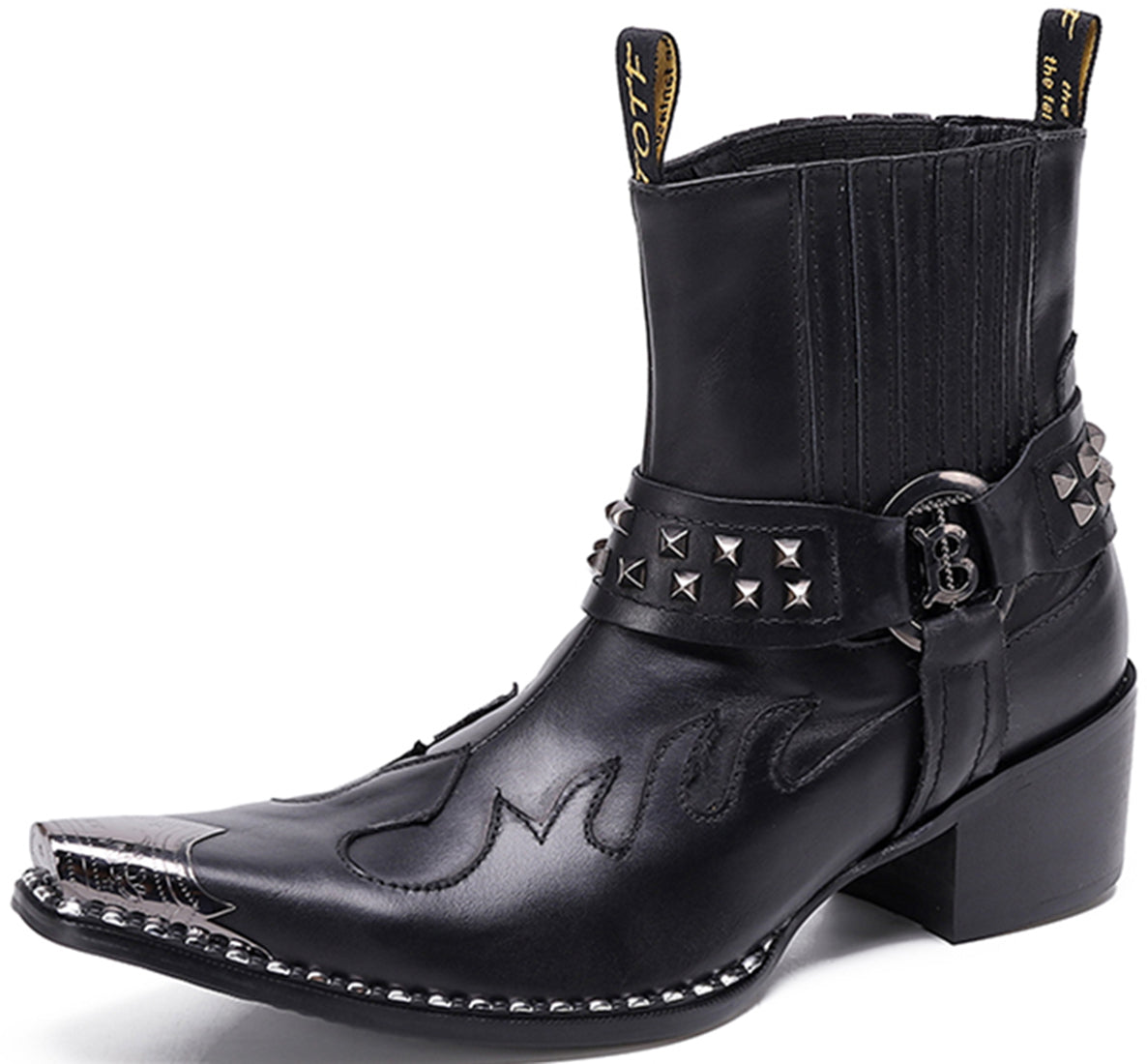 Men's Fashion High Top Western Boots
