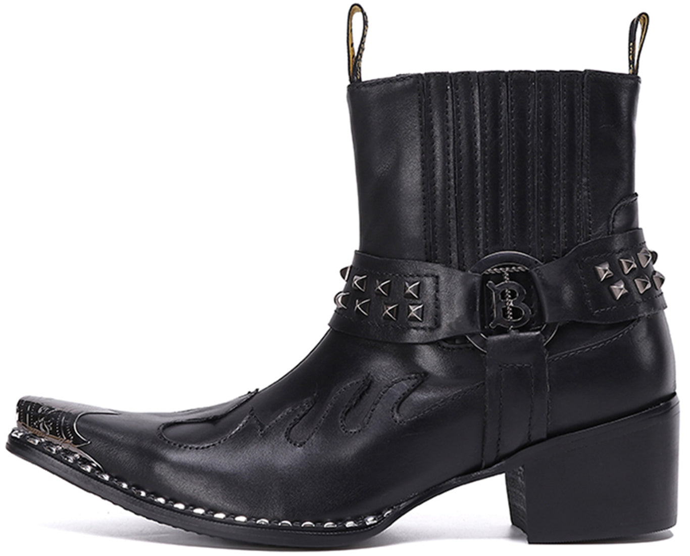 Men's Fashion High Top Western Boots