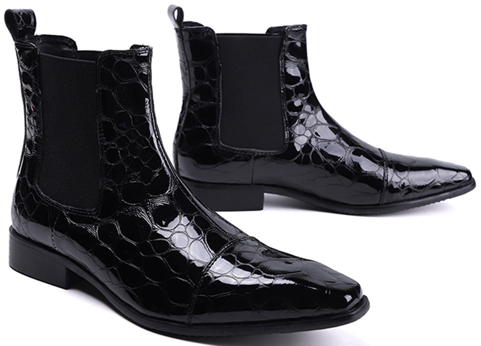 Botas Chelsea altas de moda para hombre 