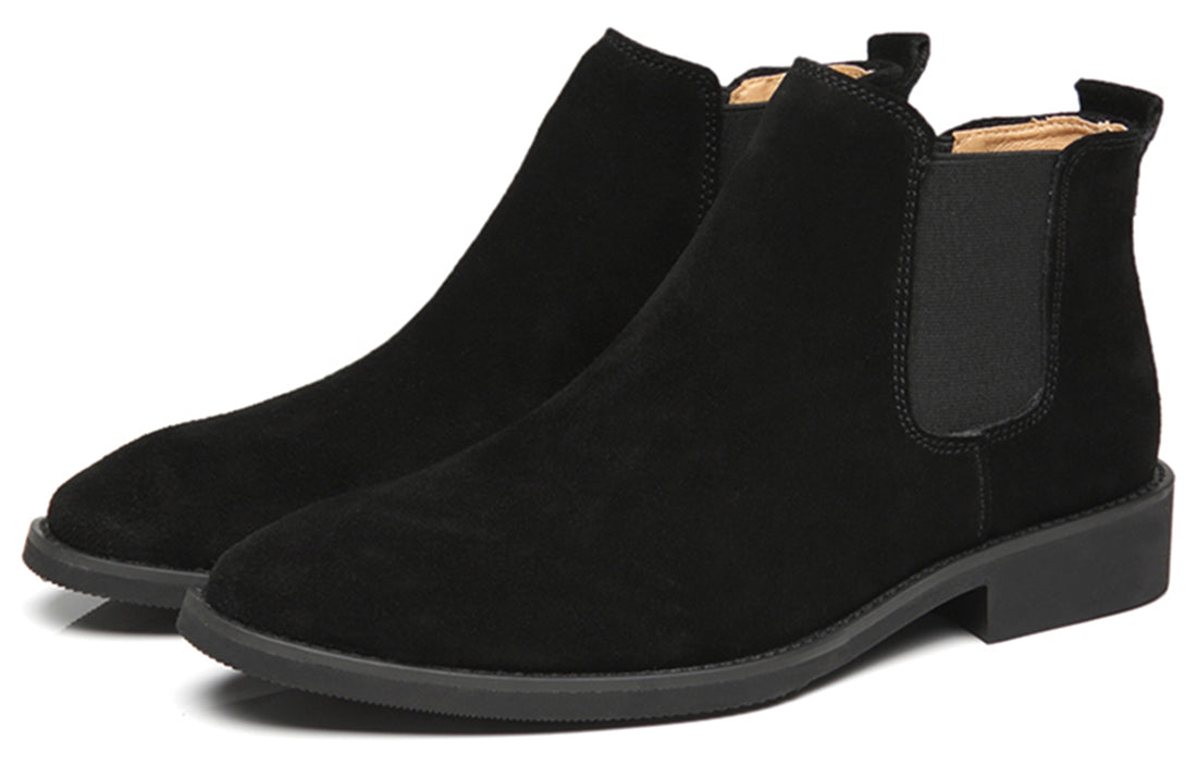 Men's Suede Leather Chelsea Boots