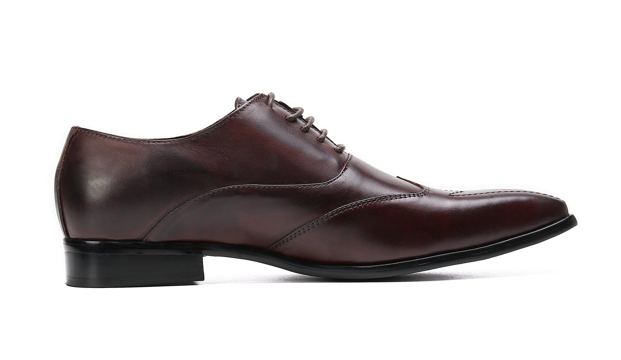 Zapatos Oxford formales con cordones para hombre 