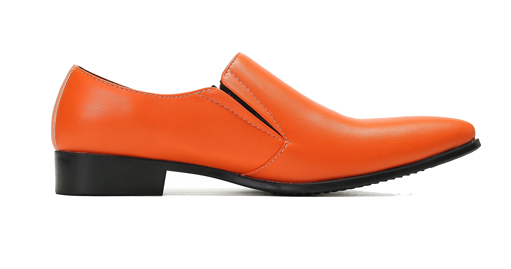 Men's Leather Slip On Smoking Loafers