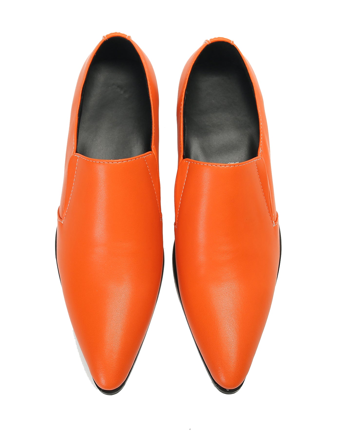 Men's Leather Slip On Smoking Loafers