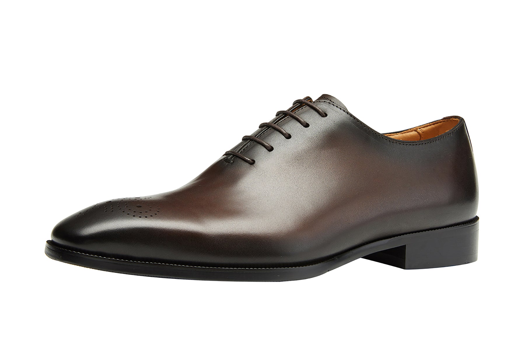 Forro formal Oxford de cuero para hombre 