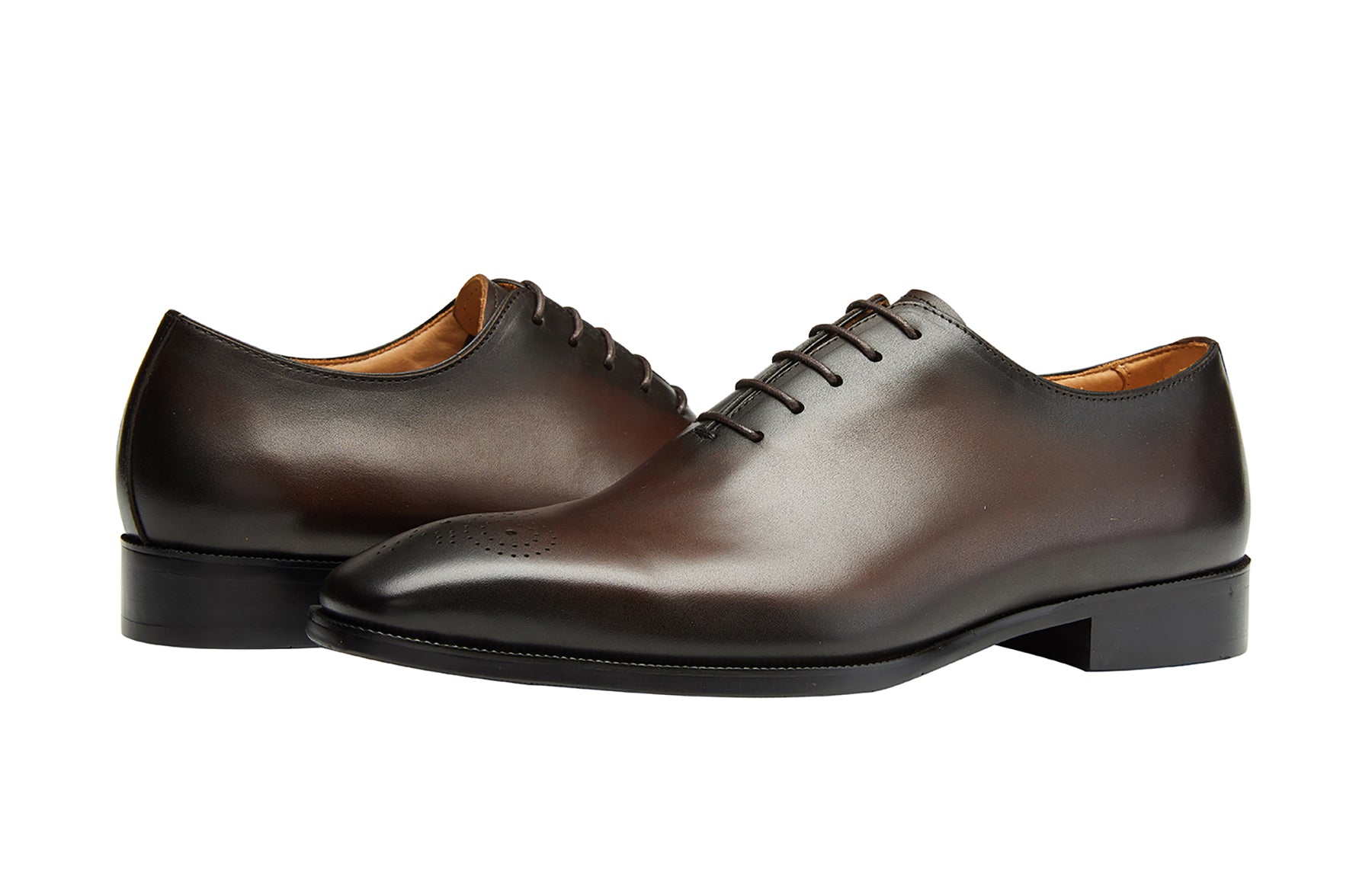 Forro formal Oxford de cuero para hombre 