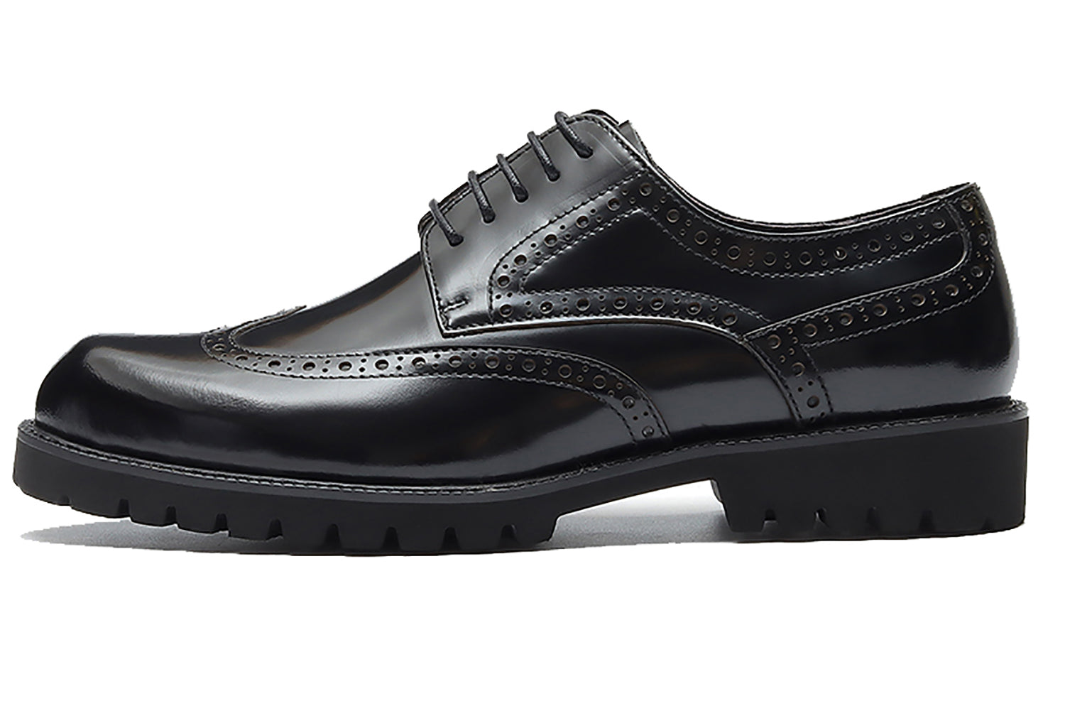 Men's Thick Sole Brogues Formal Derby