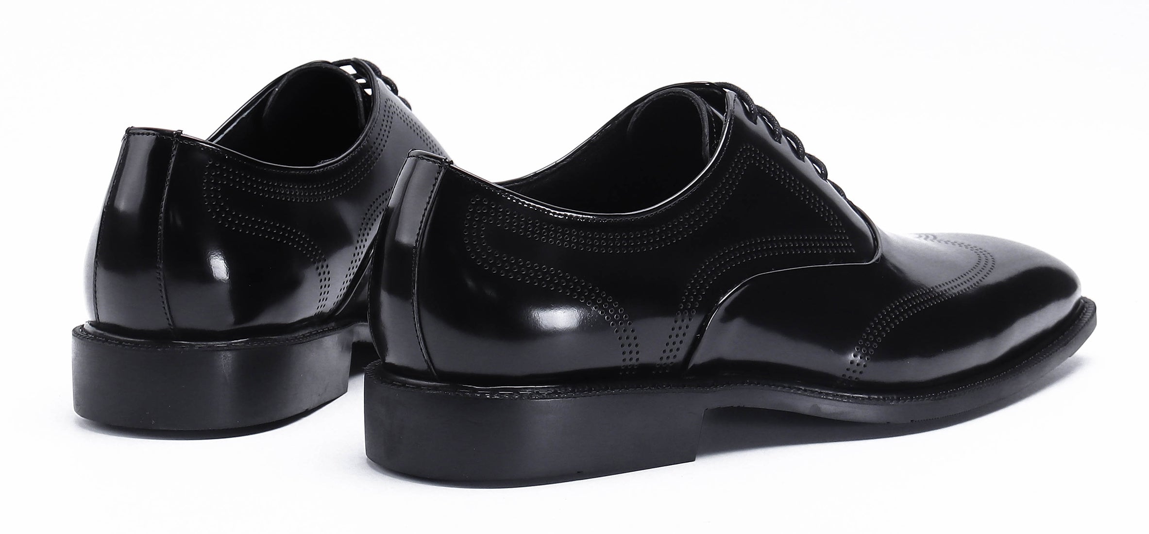 Men's Formal Patent Leather Brogue Oxfords