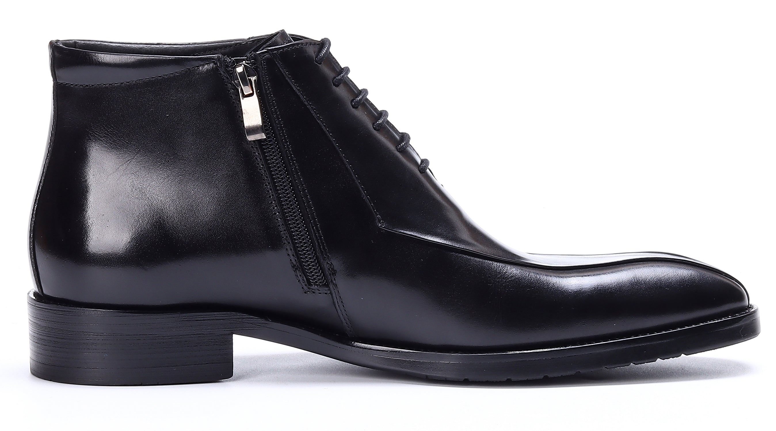 Men's Leather Fashion Formal Dress Boots