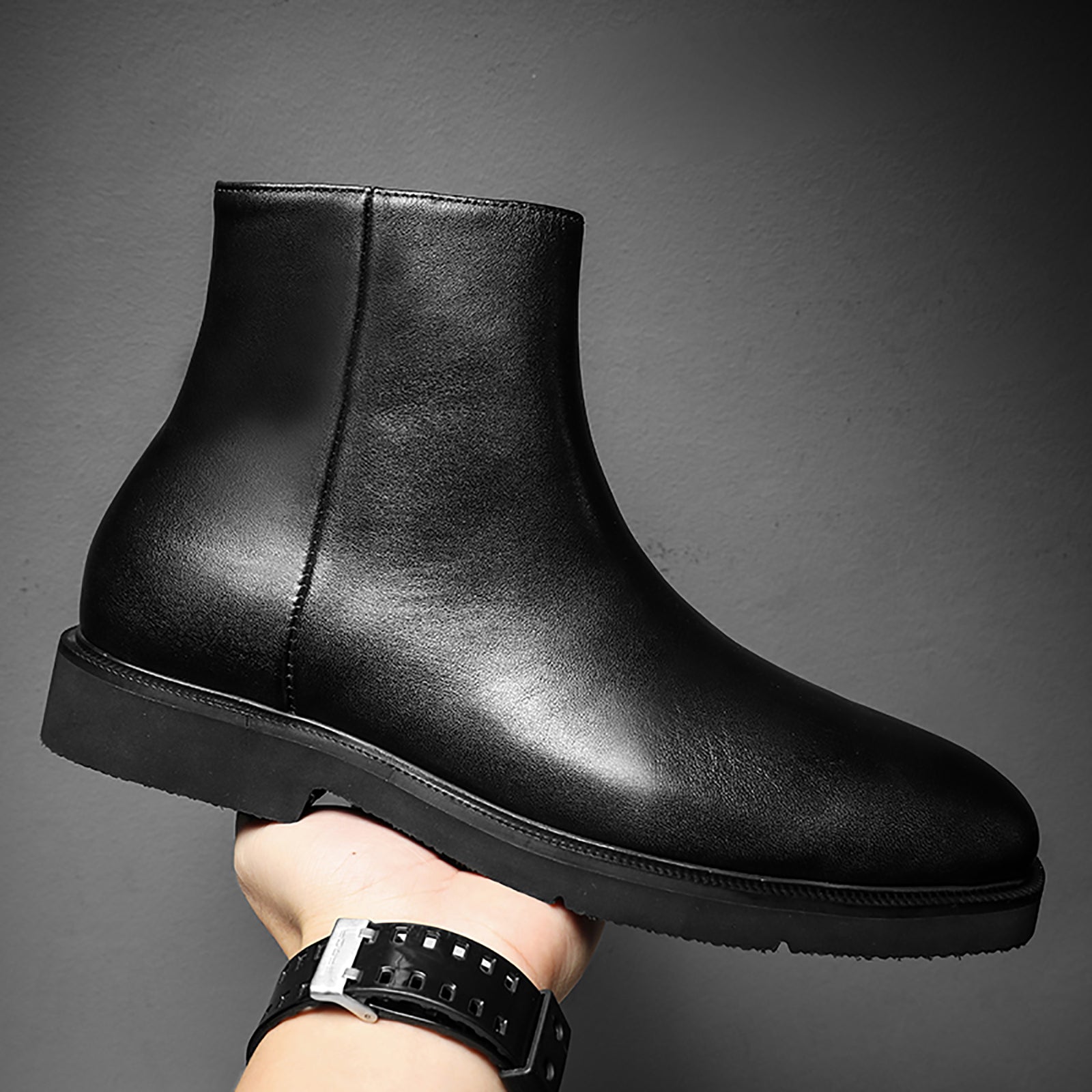 Men's Fashion Zipper Chelsea Boots