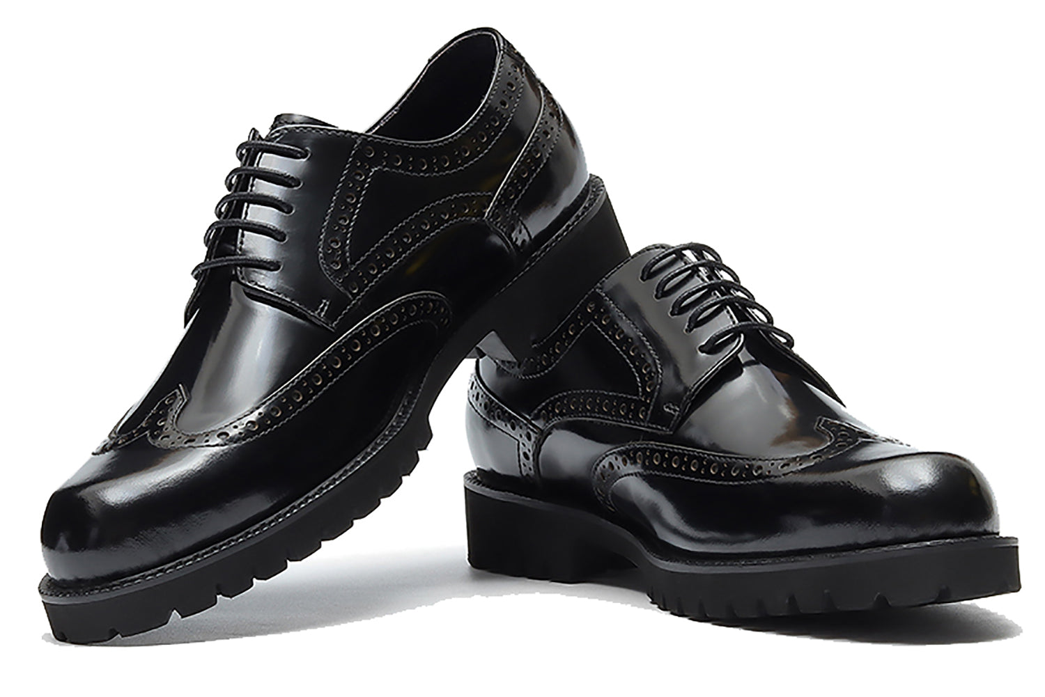 Men's Thick Sole Brogues Formal Derby