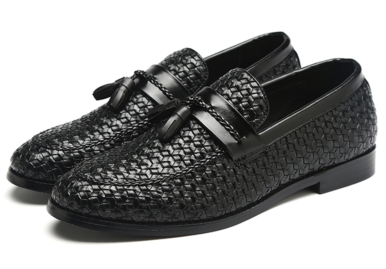 Men's Woven Tassel Loafers