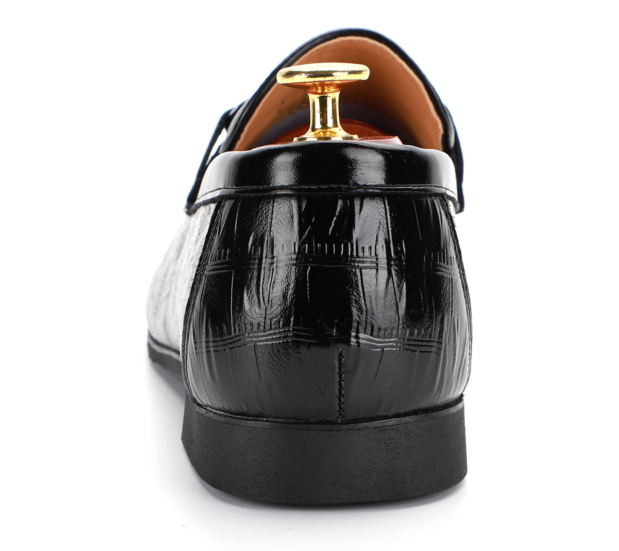 Men's Bow Tassel Smoking Loafers