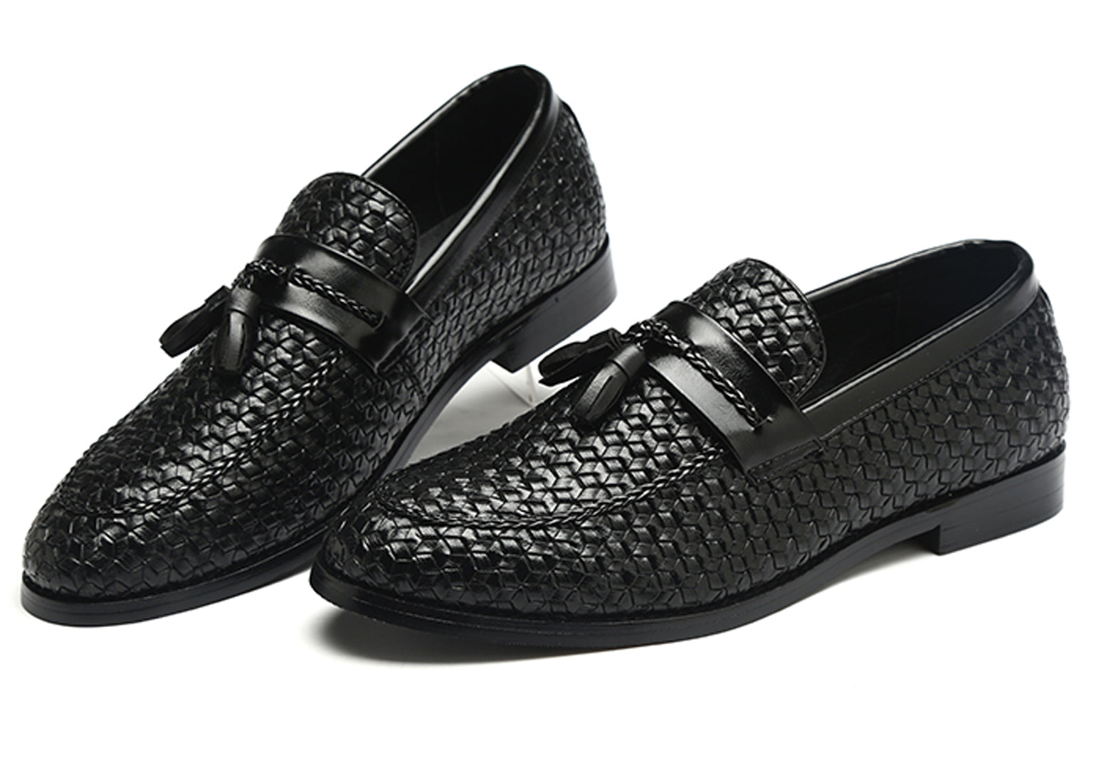 Men's Woven Tassel Loafers