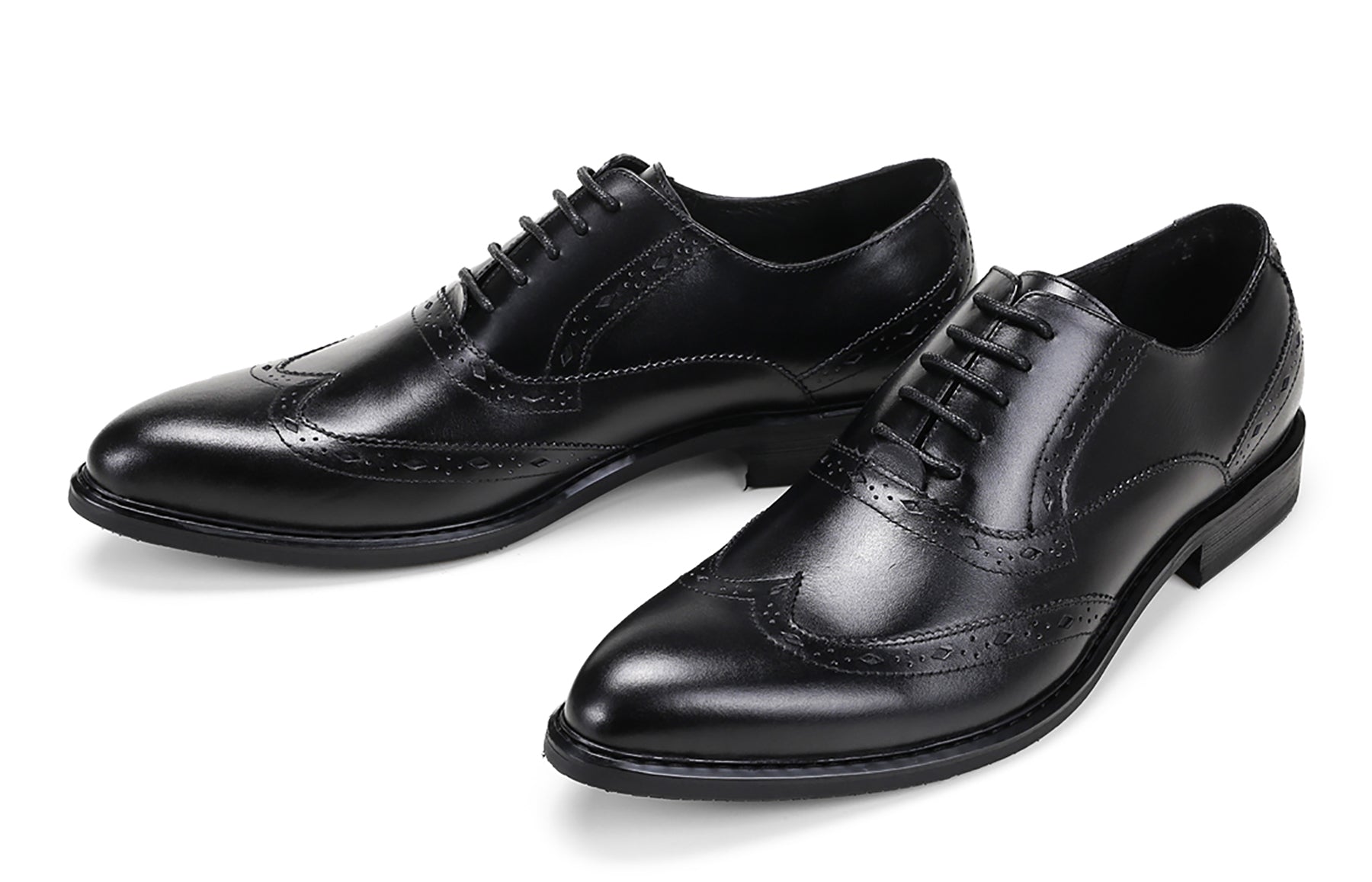 Men's Lace-up Brogues Leather Oxfords