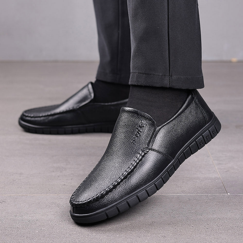 Men's Composite Stitching Driving Loafers