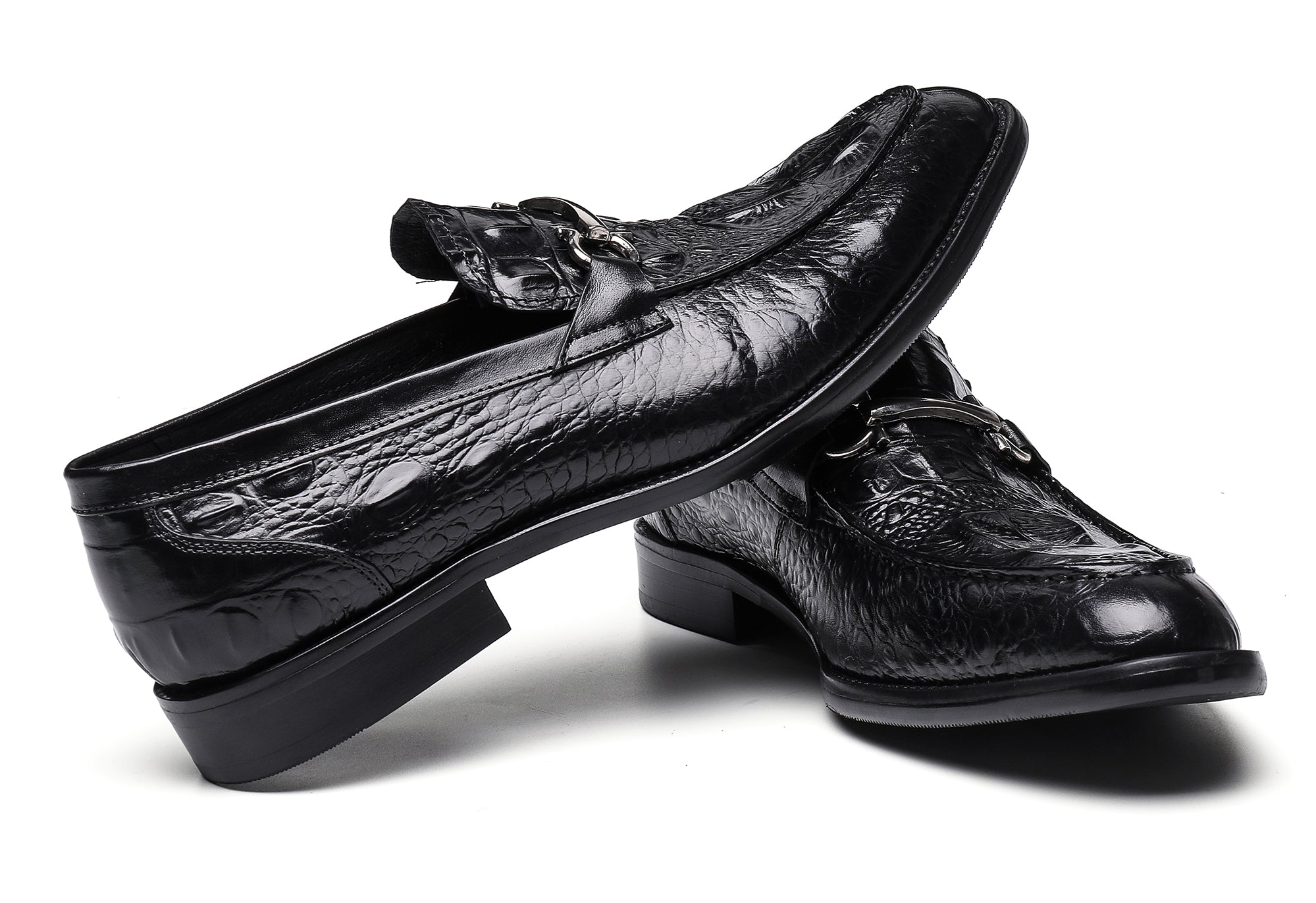 Men's Alligator Patent Loafers
