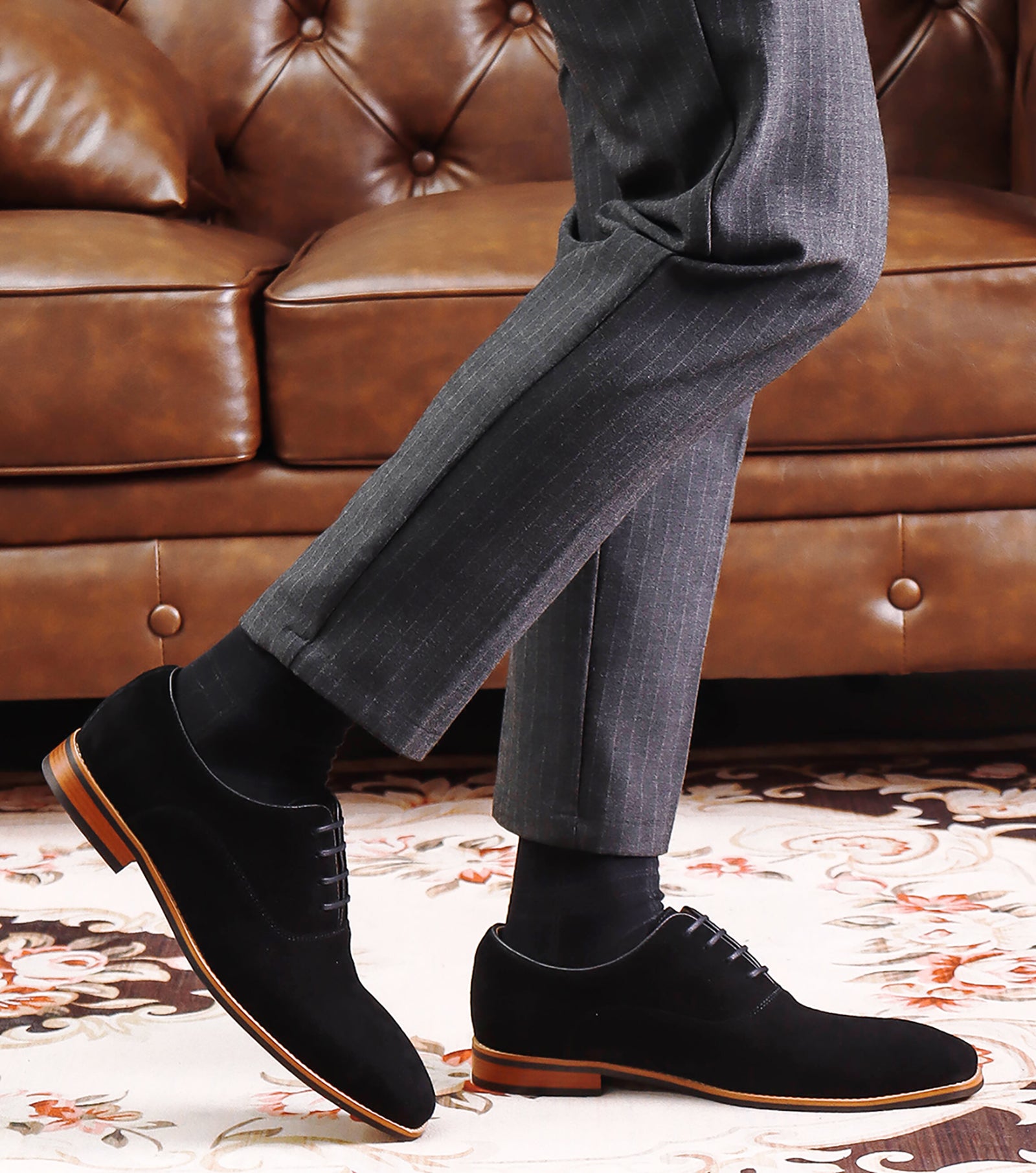 Men's Formal Suede Leather Oxfords