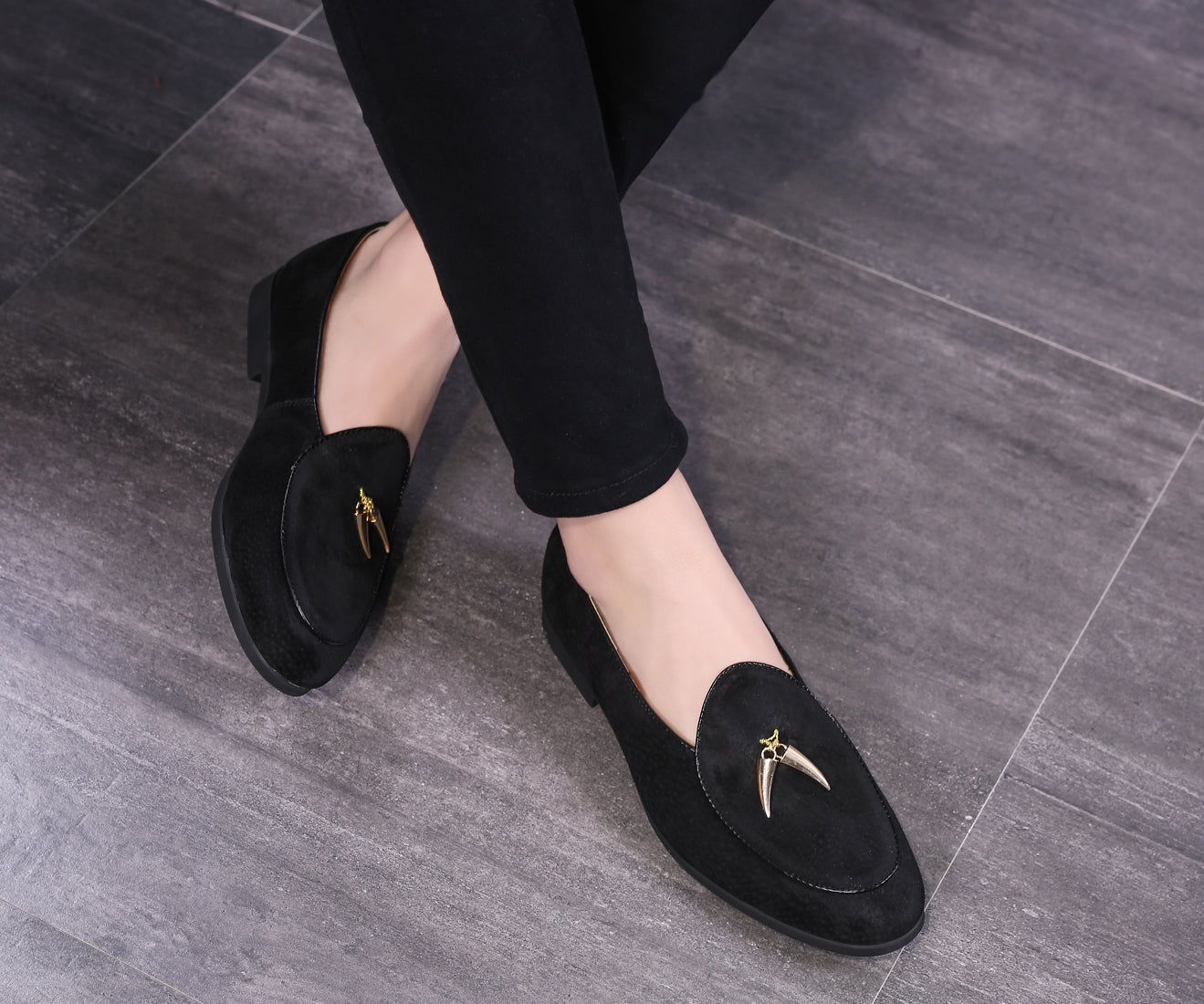 Men's Suede Casual Loafers