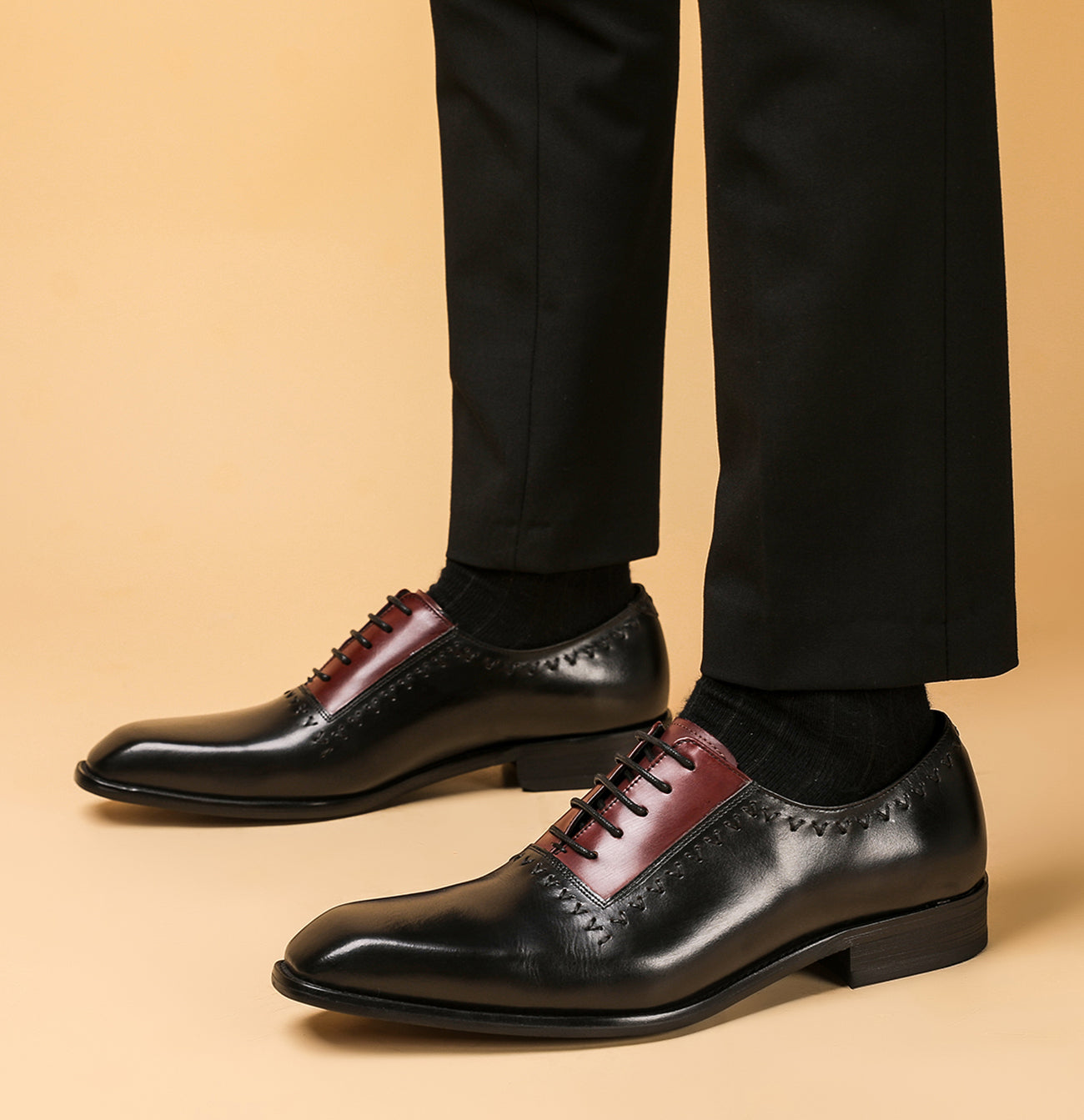 Men's Genuine Leather Oxfords Formal Shoes