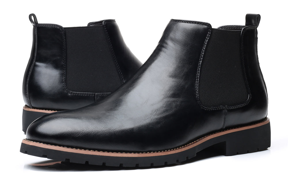 Botas Chelsea tobilleras lisas para hombre