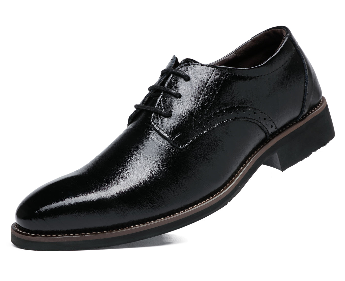 Zapatos brogue informales para hombre Derby