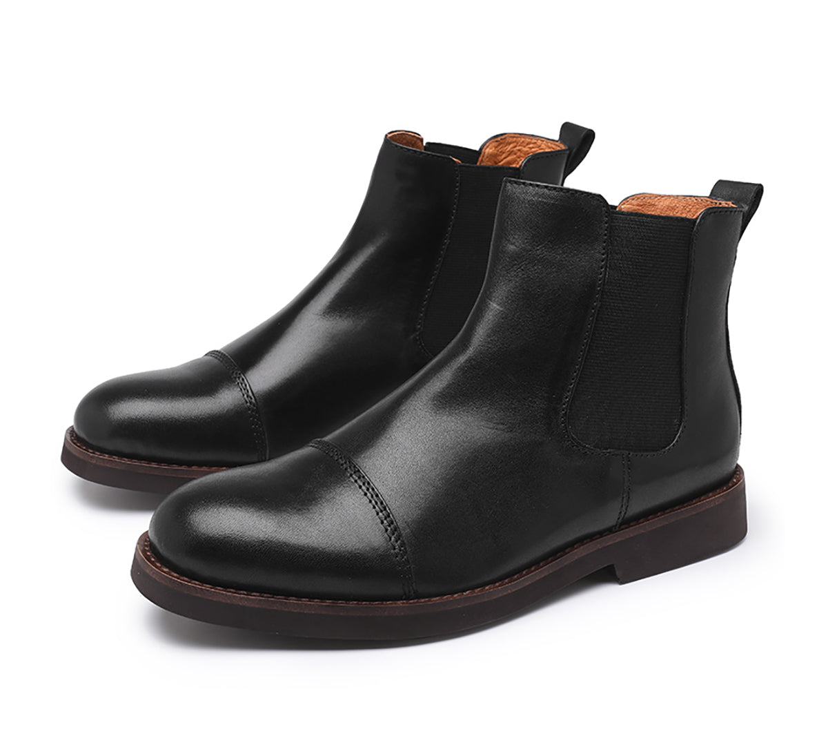 Botas Chelsea clásicas de moda para hombre 