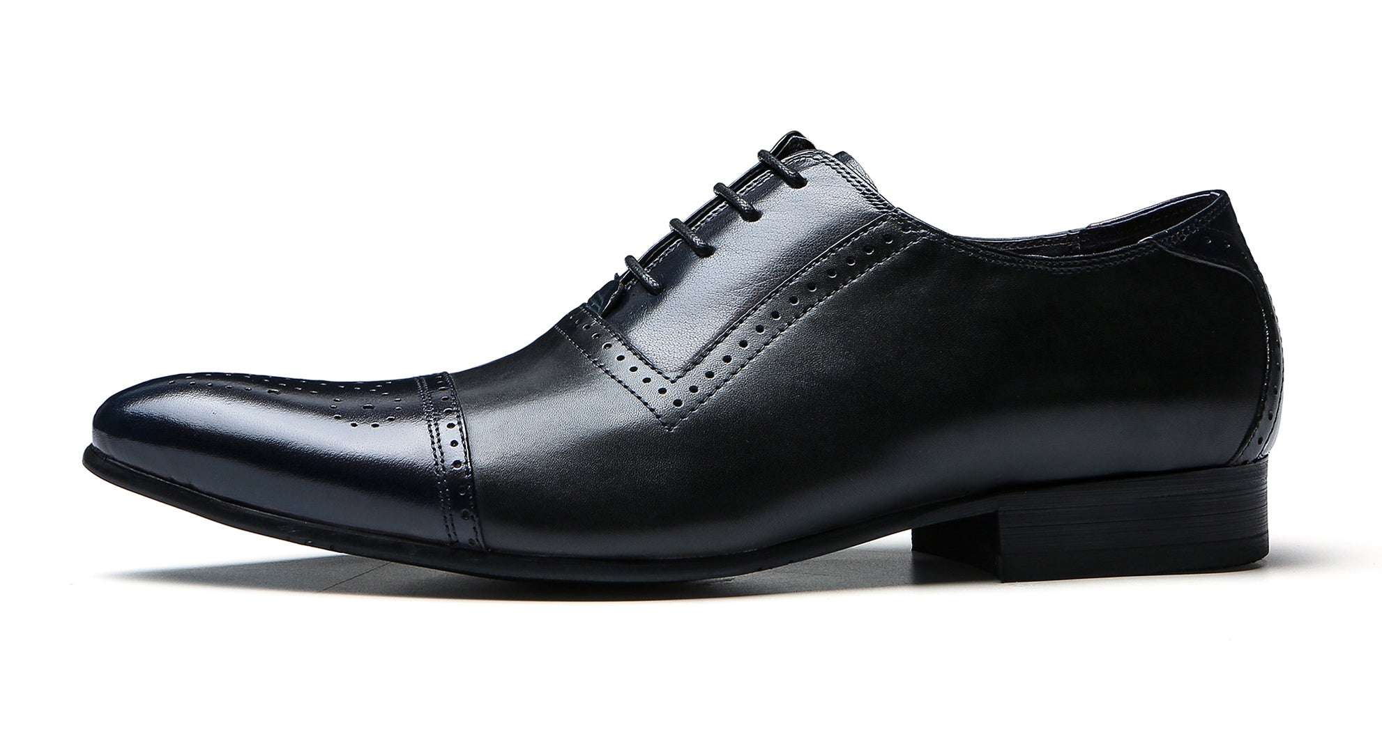 Men's Leather Formal Brogues Oxfords Shoes