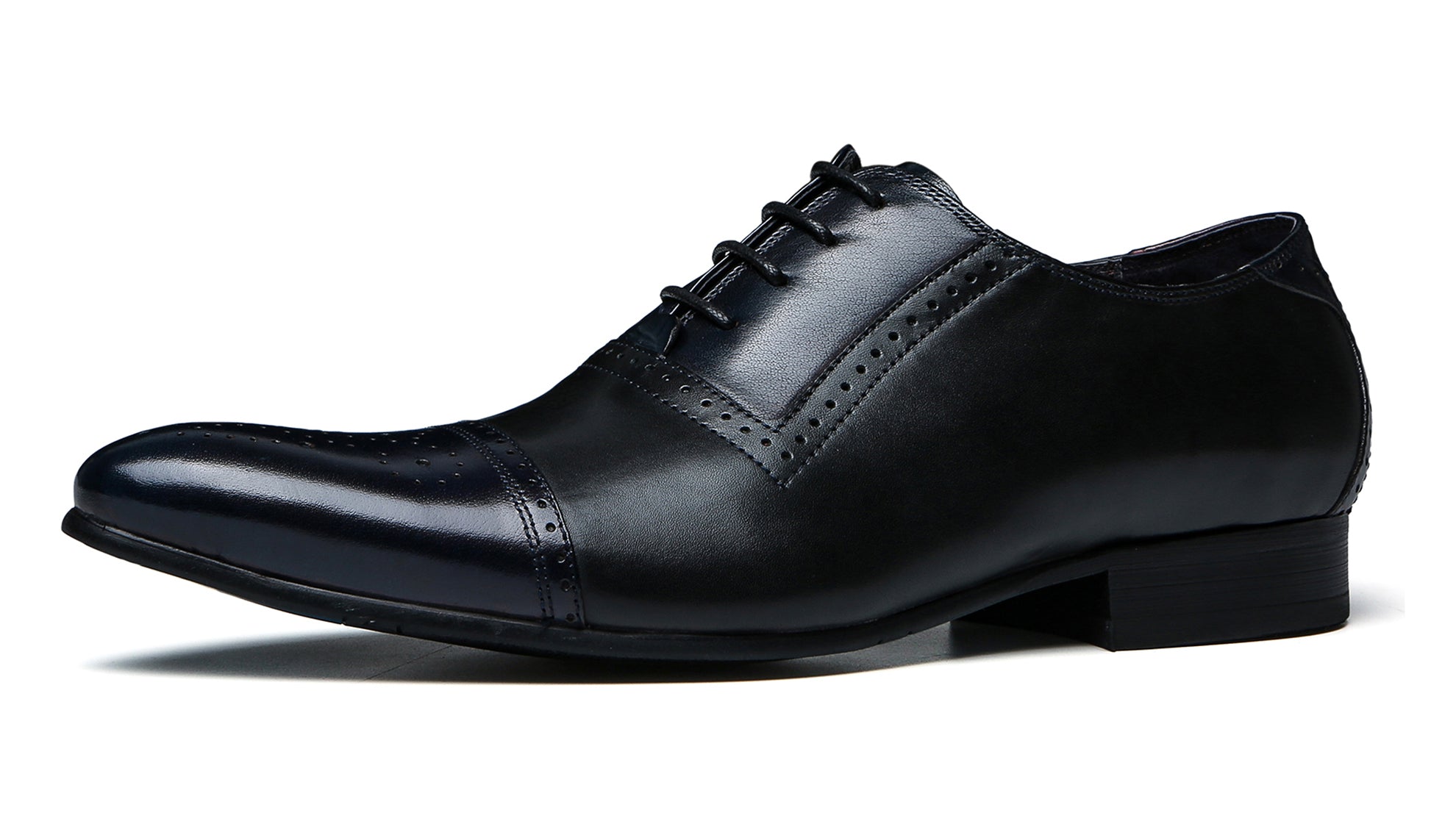 Men's Leather Formal Brogues Oxfords Shoes