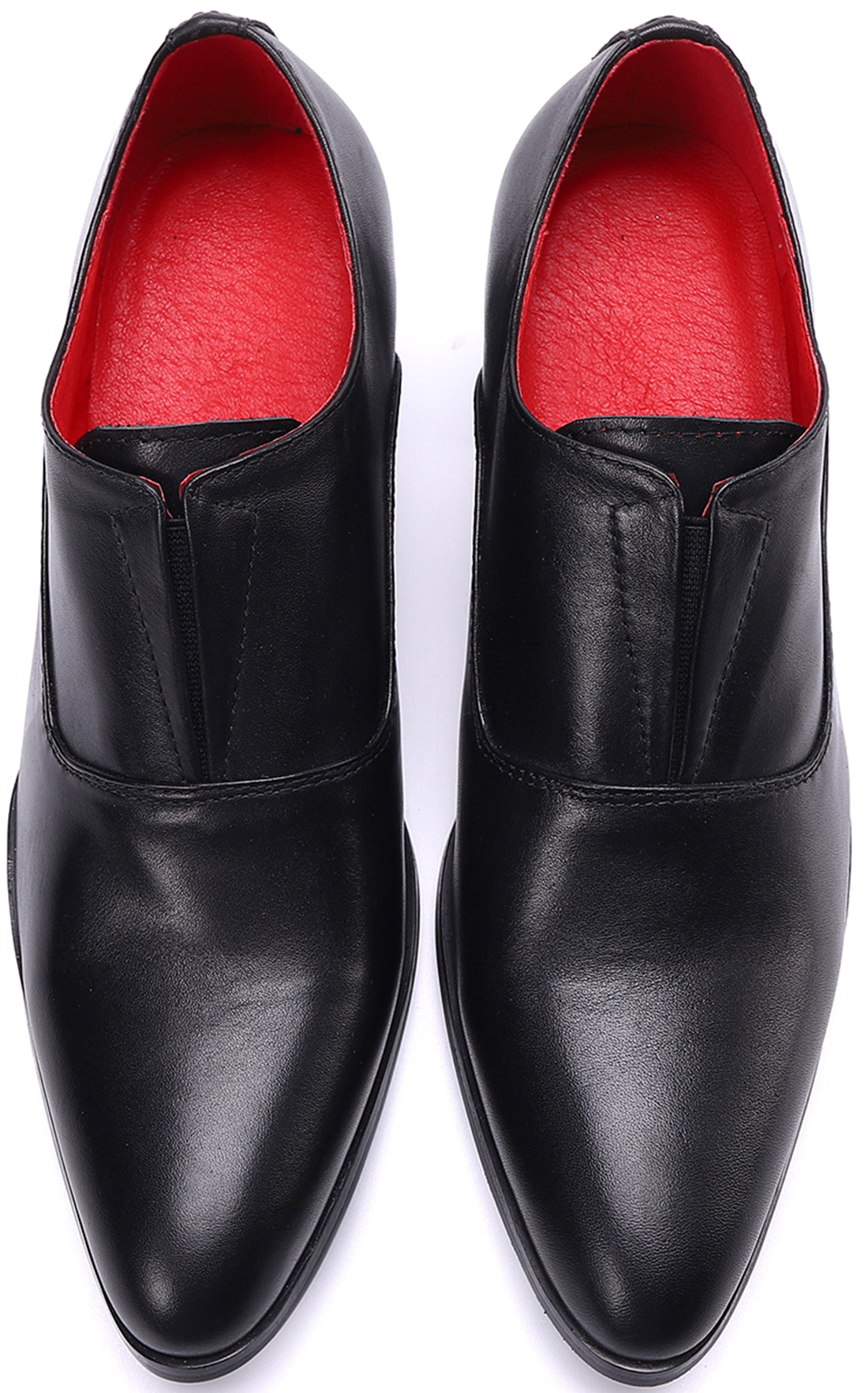 Men's Slip-on Cuban Heel Leather Loafer