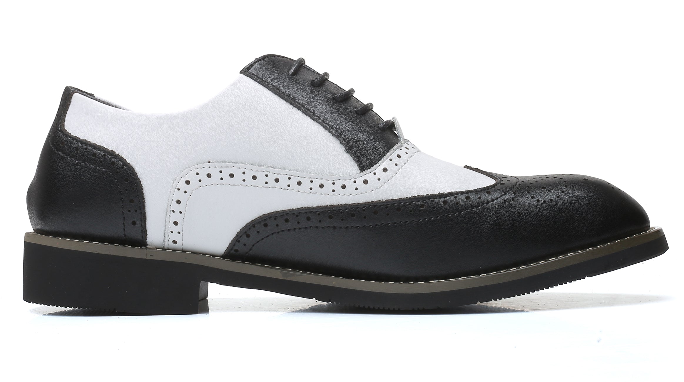 Zapatos Oxford clásicos Wingtip Brogue para hombre