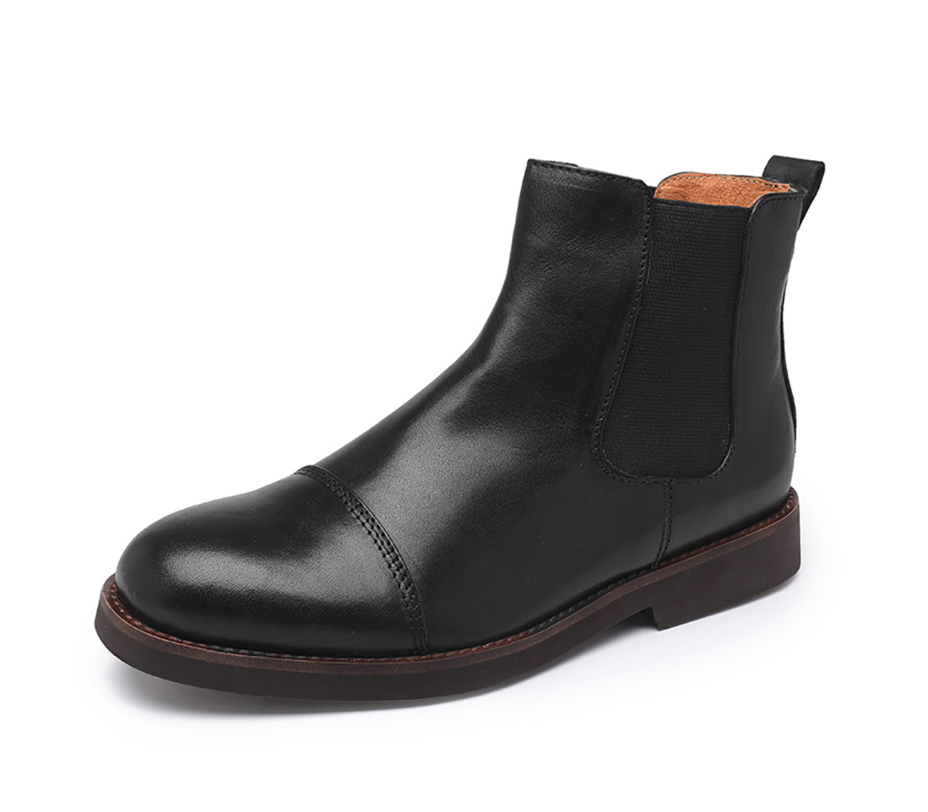 Botas Chelsea clásicas de moda para hombre 