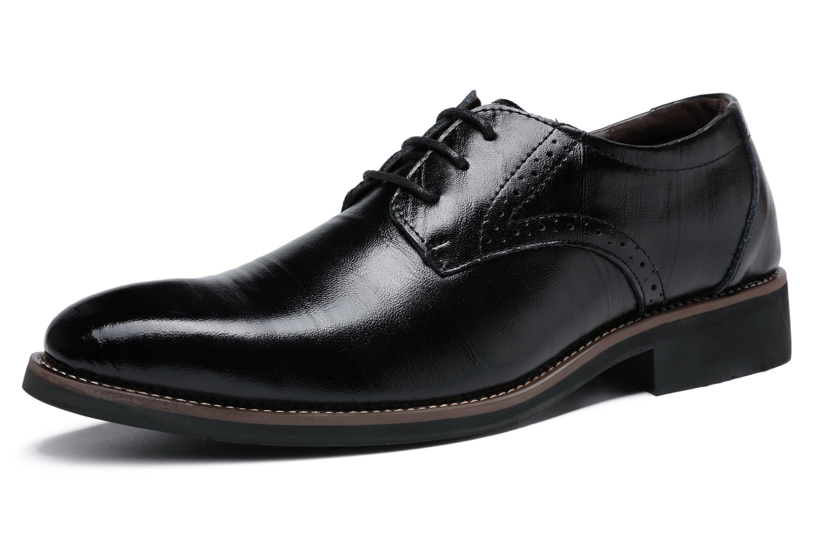 Zapatos brogue informales para hombre Derby