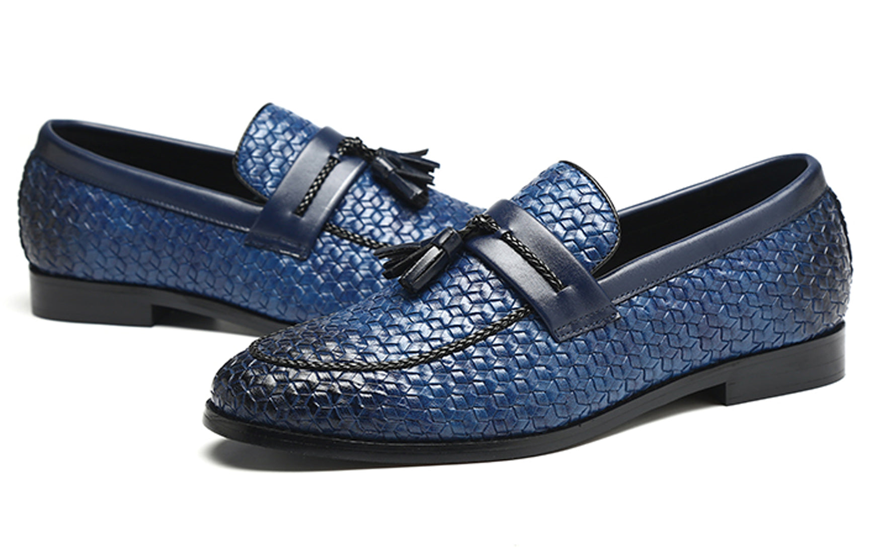 Men's Woven Tassel Loafers